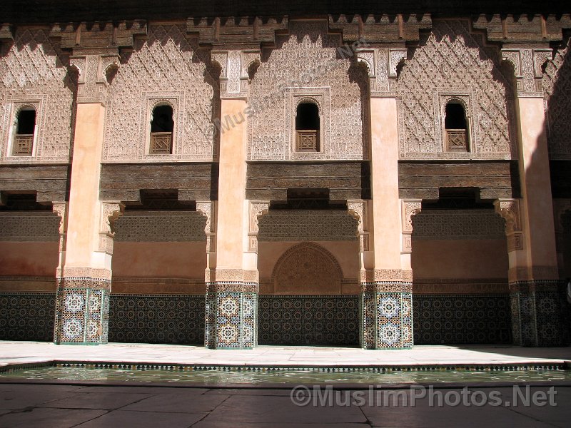 Courtyard of the Ben Youssef Medressa