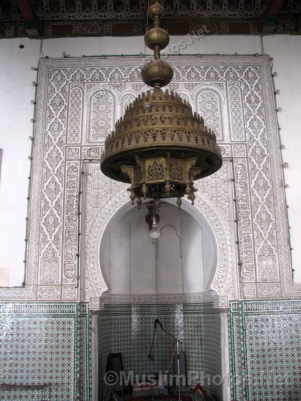 Details of the Ben Youssef Mosque