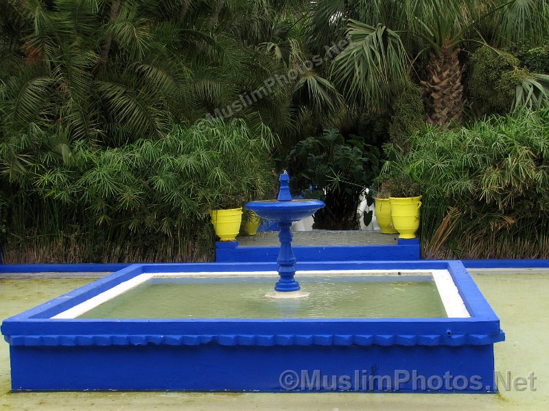 The Jadin Majorelle og the Majorelle Garden