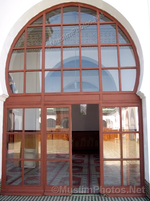 Details of the courtyard of the Sunna Mosque